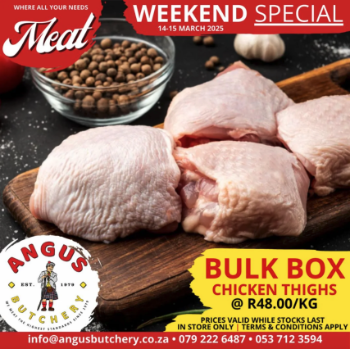 Bulk Box Chicken Thighs